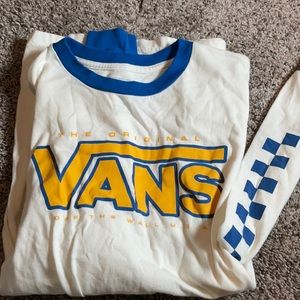 Vans checkered long sleeve